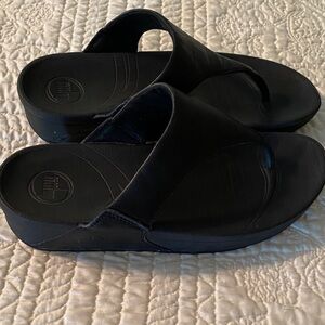 Fitflop Women's Black Slide Sandals